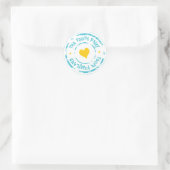 Stempel Sticker van "De Tandenfee" "Tandenfee (Tas)