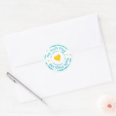 Stempel Sticker van "De Tandenfee" "Tandenfee (Envelop)