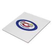 Stempel Tegeltje (Zijkant)