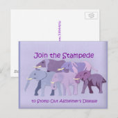 Stempel uit Alzheimer Briefkaart (Voorkant / Achterkant)