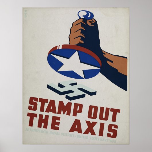 Stempel uit de asWPA Vintage Poster (Voorkant)