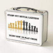 Stempel uit geestelijke luiheid Leer hoe je Chess  (Achterkant)