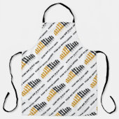 Stempel uit geestelijke luiheid Leer hoe je Chess Schort (Voorkant)