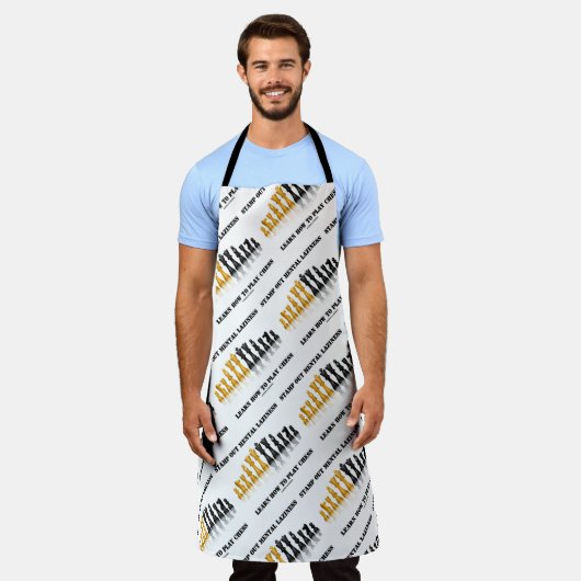 Stempel uit geestelijke luiheid Leer hoe je Chess Schort (Gedragen)