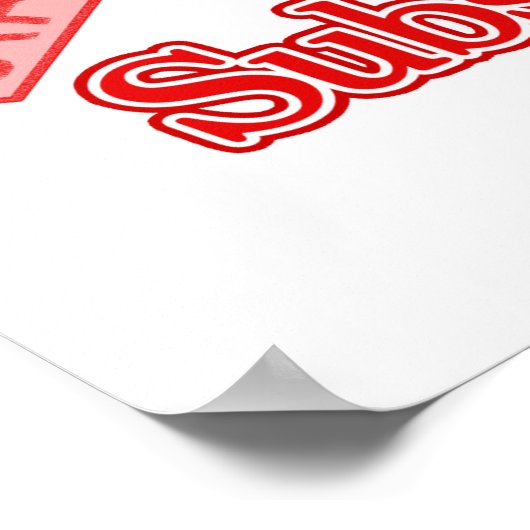 Stempel uit Misbruik Poster (Hoek)