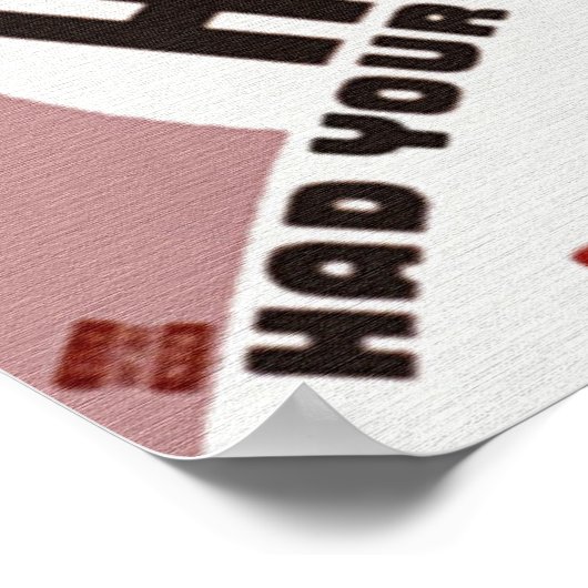 Stempel uit Poster (Hoek)