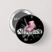 Stempel uit Sexisme Ronde Button 5,7 Cm (Voorkant /achterkant)