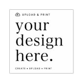 Stempel uw ontwerp Upload 2,5" (Afrduk)