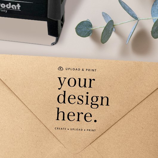 Stempel uw ontwerp Upload 2,5"