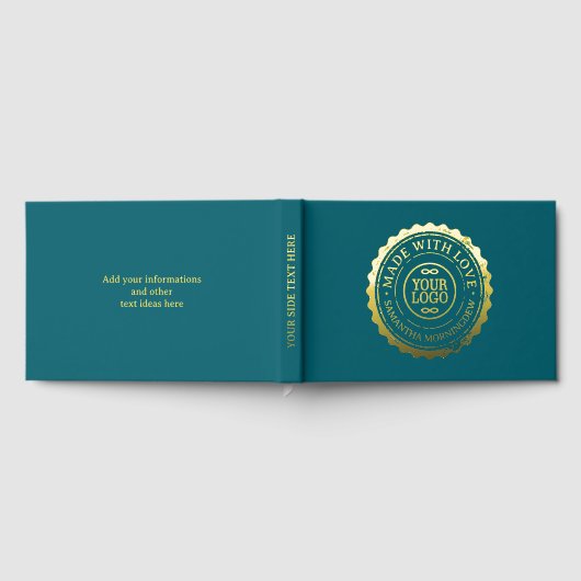 Stempel - UW TEKST & LOGO 3 Gastenboek (Volledig)