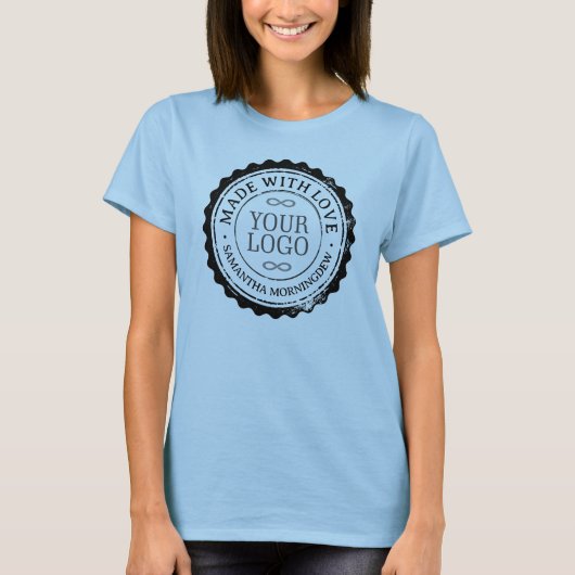 Stempel - UW TEKST & LOGO 3 T-shirt (Voorkant)