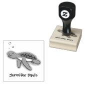 Stempel van cartoon van zee van baby (Gestempeld)