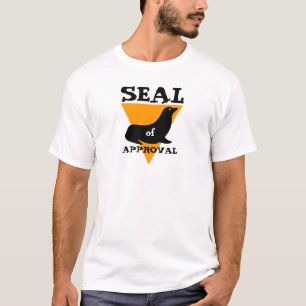 stempel van de goedkeuring t-shirt