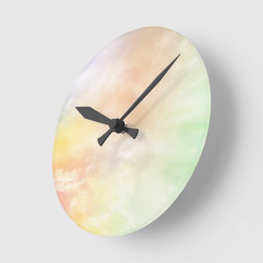 Stempel van de muur. ronde klok (Hoek)