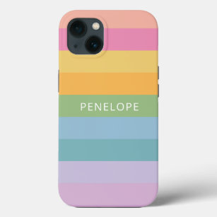 Stempel van de regenboog van de staart, gepersonal Case-Mate iPhone case