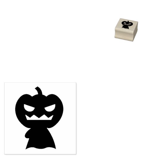 Stempel van de trieste pompoen (Gestempeld)