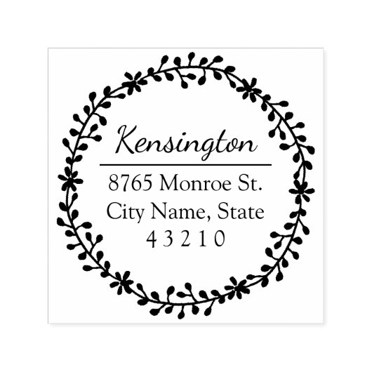 Stempel van Floral WreatReturn (Design)