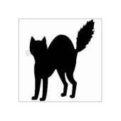 Stempel van gekloonde kattensilhouet (Afrduk)