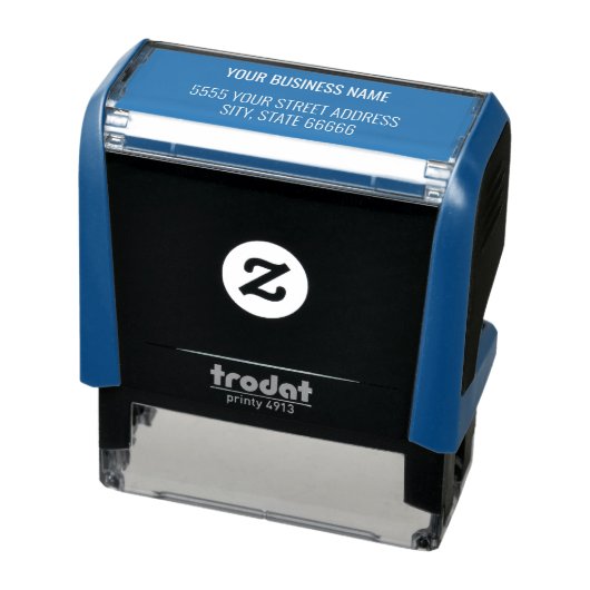 Stempel van het adres van uw bedrijfsnaam (Product)