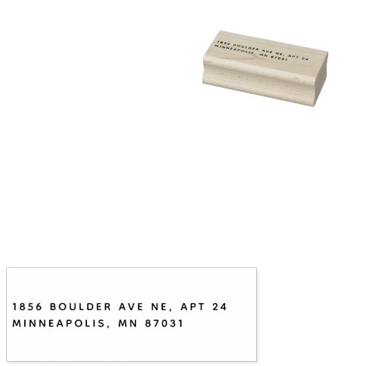 Stempel van het het Adres van de Terugkeer van het (Gestempeld)