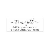 Stempel van het terugkeeradres (Afrduk)