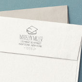 Stempel van het Terugkeeradres van de Afkorting