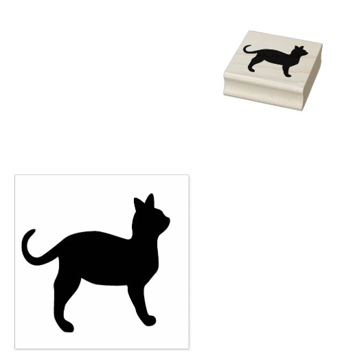 Stempel van kat (Gestempeld)