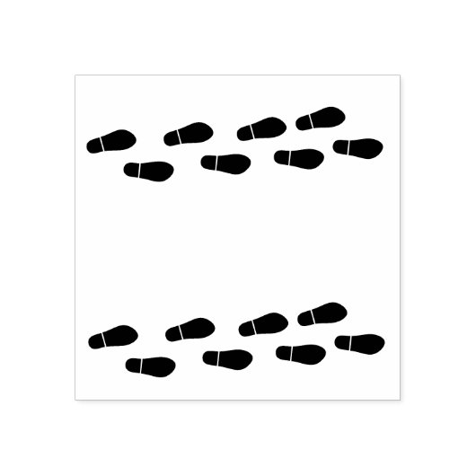 Stempel van rubber, schoendruk, schoendruk (Afrduk)