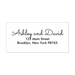 Stempel van Rustic Elegant Return Address