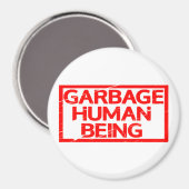 Stempel van vuilnis magneet (Voorkant / Achterkant)