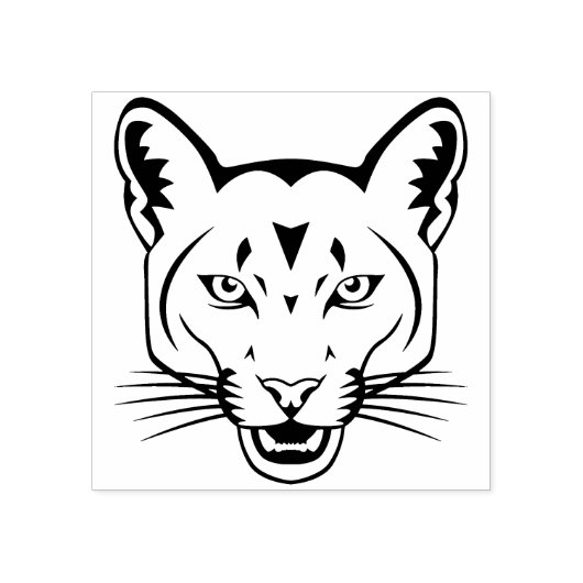 stempel van wilde katten (Afrduk)