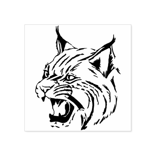 stempel van wilde katten (Afrduk)