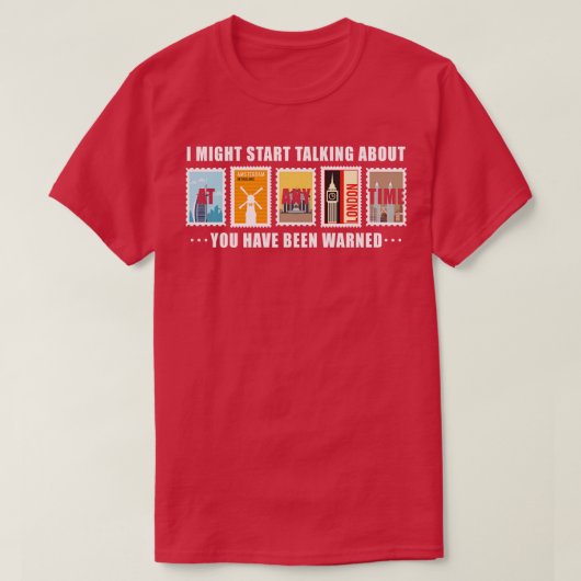Stempel verzamelen 18 t-shirt (Design voorkant)