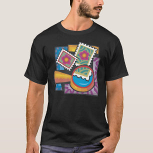 Stempel verzamelen t-shirt