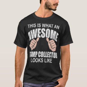 Stempel verzamelen voor verzamelaars Funny Listeni T-shirt