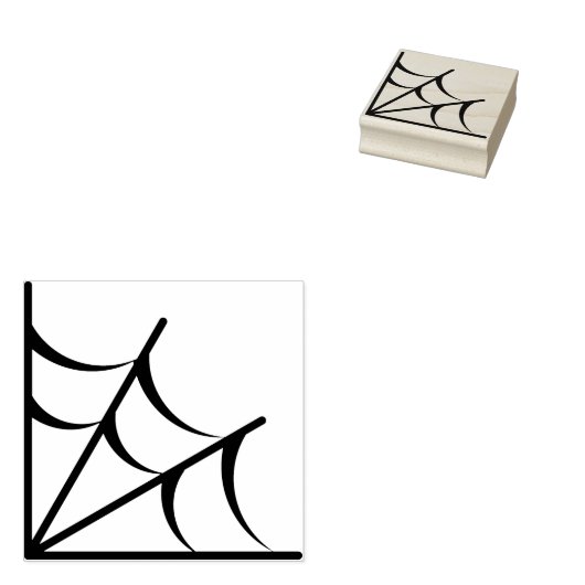 Stempel voor afbeelding van hoekcobweb (Gestempeld)