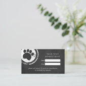 stempel voor de aanduiding van de kaartboomkaardbo visitekaartje (Staand voorkant)