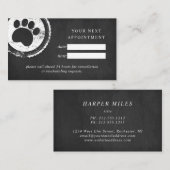 stempel voor de aanduiding van de kaartboomkaardbo visitekaartje (Voorkant / Achterkant)