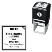  stempel voor de campagne (In situ)