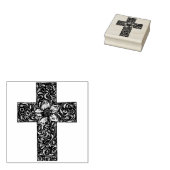  stempel voor de dwarsdoorsnede van sierbloemen (Gestempeld)