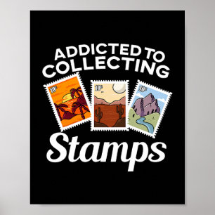 Stempel voor het verzamelen van Mannen van Gift Wo Poster