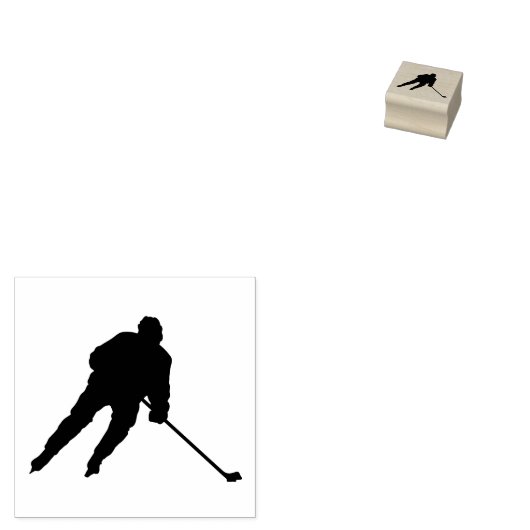 Stempel voor hockeyer (Gestempeld)