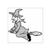 Stempel voor illustratie heksen met bordje 2 (Afrduk)