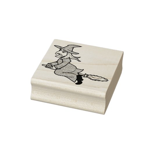 Stempel voor illustratie heksen met bordje 2 (Stempel)