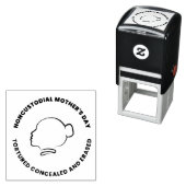 Stempel voor niet-hoofdverblijfmoeders (In situ)
