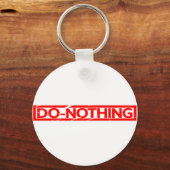 Stempel voor niets sleutelhanger (Achterkant)