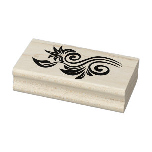 Stempel voor sierbloemsilhouet