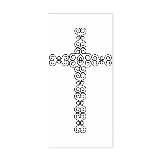 stempel voor sierkruising (Afrduk)