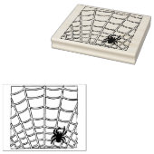 Stempel voor spin- en webillustratie (Gestempeld)