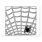 Stempel voor spin- en webillustratie (Afrduk)